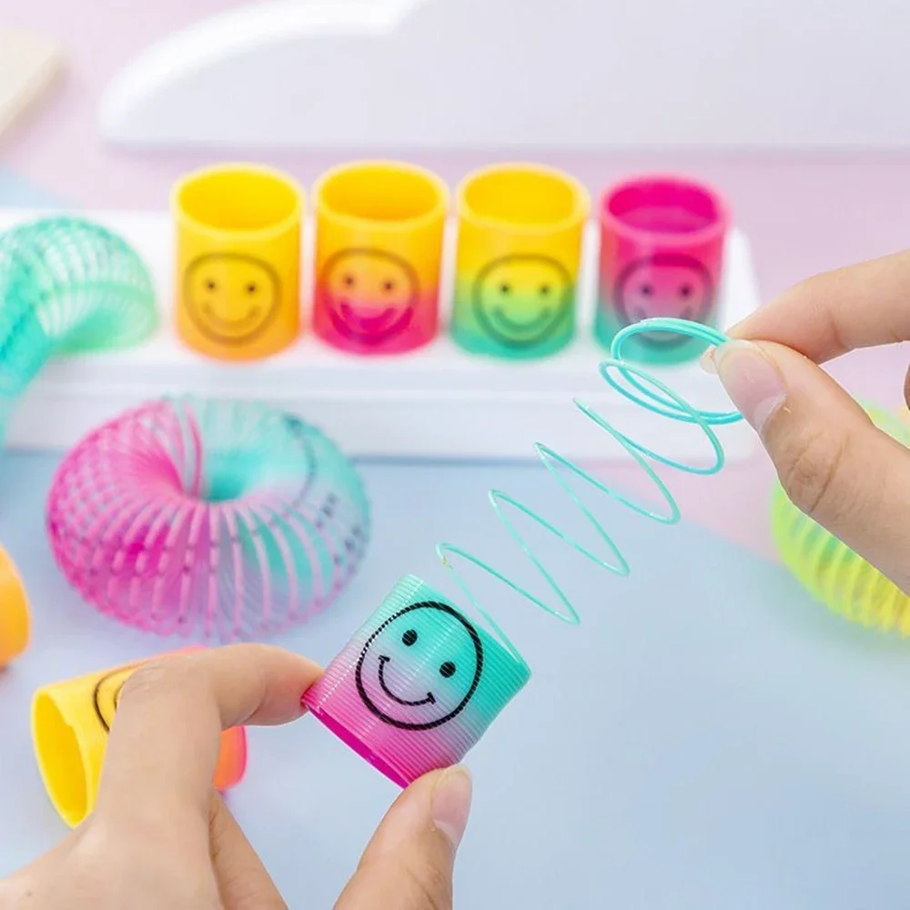 mini magic springs toys 12 Pcs Children Birthday Party Favors Giveaway Gifts Souvenir Kindergarten Guest Pinata Fillers