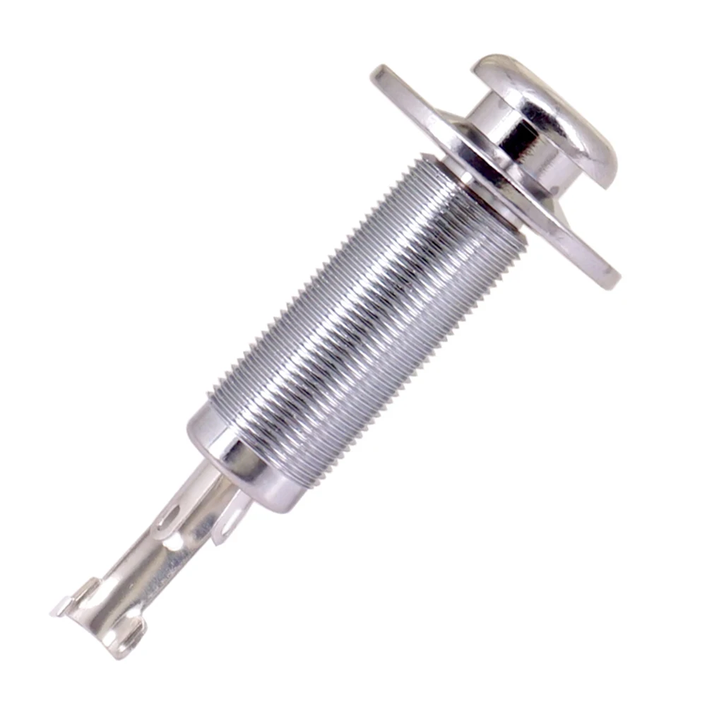 

Гнездо для гитары выходные гитары 25 г стерео 6,35 мм с винтами аксессуары акустическая медная Съемная электронная гитара золотистого цвета