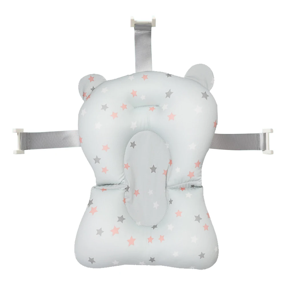 Bath Pillow Newborn Baby Bath Cushion Seat Anti Slip Portable 0-12 Months
