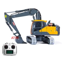 Double E Hydraulic Excavator E111 3-section Arm RC Hydraulic Excavator Metal Model 1/14 EC160E Remote Control Car Boy Toy 2