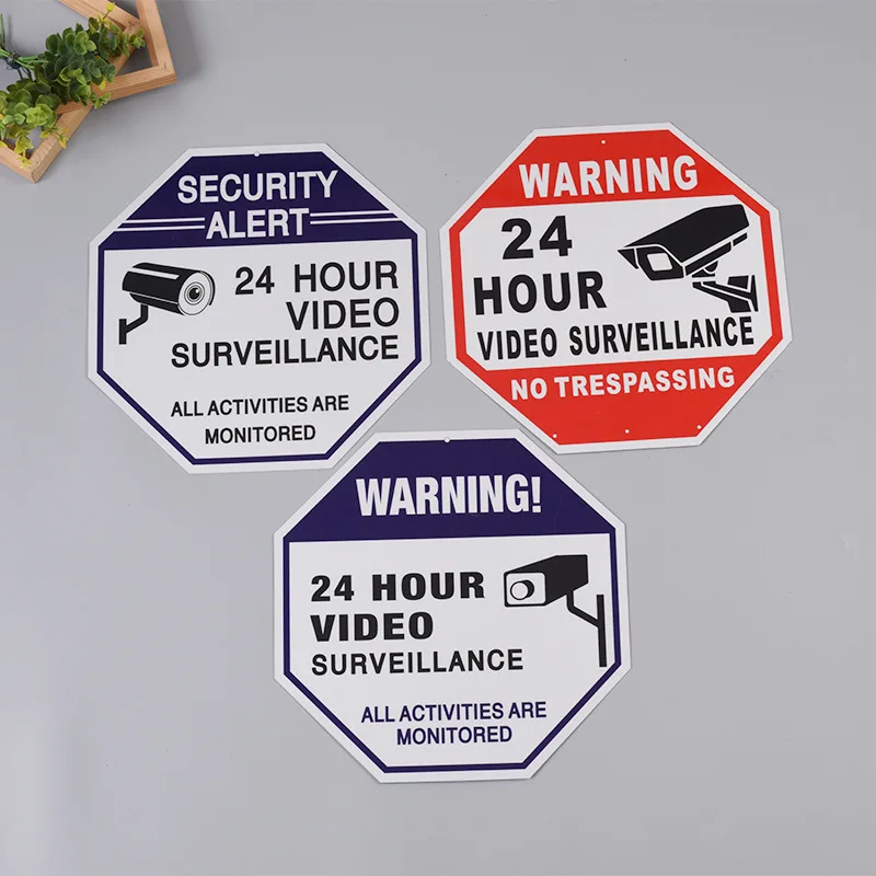 Safety Signage with Aluminum Plate Non-Adhesive Warning Sign for Indoor Use Customizable Size And Language