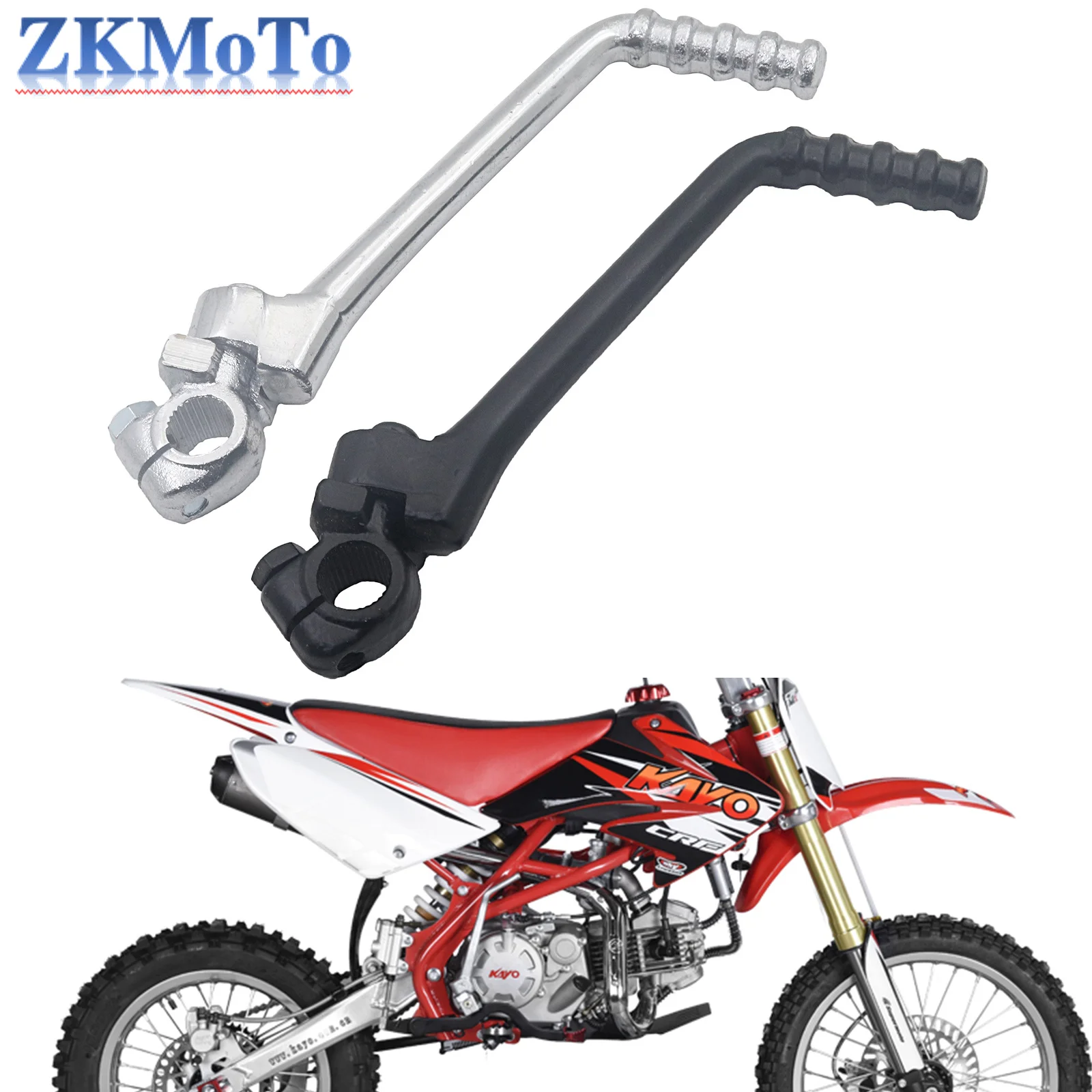

13 мм 16 мм Рычажная педаль стартера для 50cc 70cc 90cc 110cc 125cc 140cc 150cc 160cc KAYO SSR SDG ESB Мотоцикл Универсальный