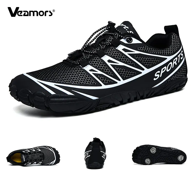 Water Sports Shoes Lace-up Quick Dry Barefoot Beach Walking Kayaking Surfing Training Shoes