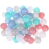 50 PCS Ocean Ball Kids Ball Colorful Fun Plastic Ball Pit Balls for Babies Kids Children Playground Games Tent Toys Ball Packing 4