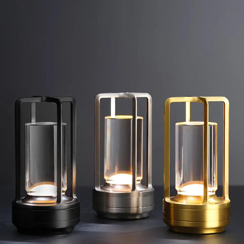 

Rechargeable Cordless LED Lights Compact And Efficient Lighting Solution Bright Light Crystal Lamp