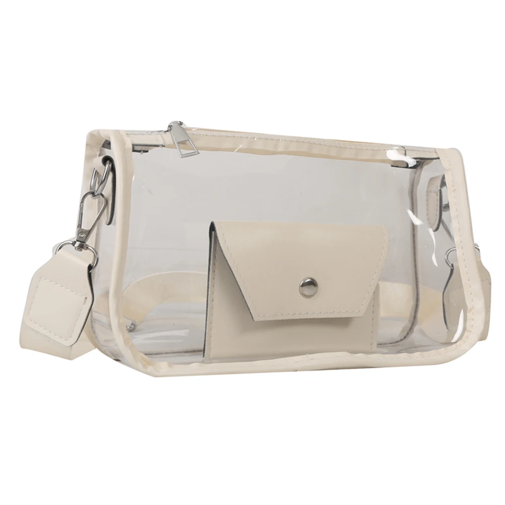 Source Women Fashion Shoulder pvc diy bag kit Clear Transparent tote  shoulder bag Purse Handbags on m.