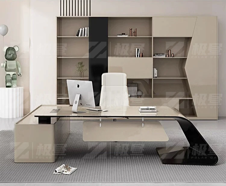 Organizer Cabinets Office Desks Shelf Computer Modern Setup Office Desks Drawers Work Biurka Komputerowe Home Office Accessories