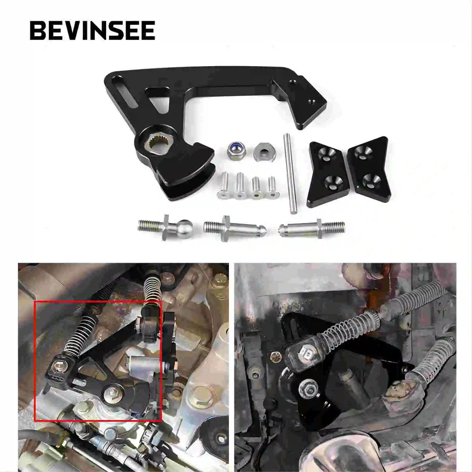 Gear Shifter Adjustable Short Shifter Lever Arm 6 speed Manual Kit for VW Golf MK7/7.5 MK8 MK6 Scirocco MK3 Audi A3 S3