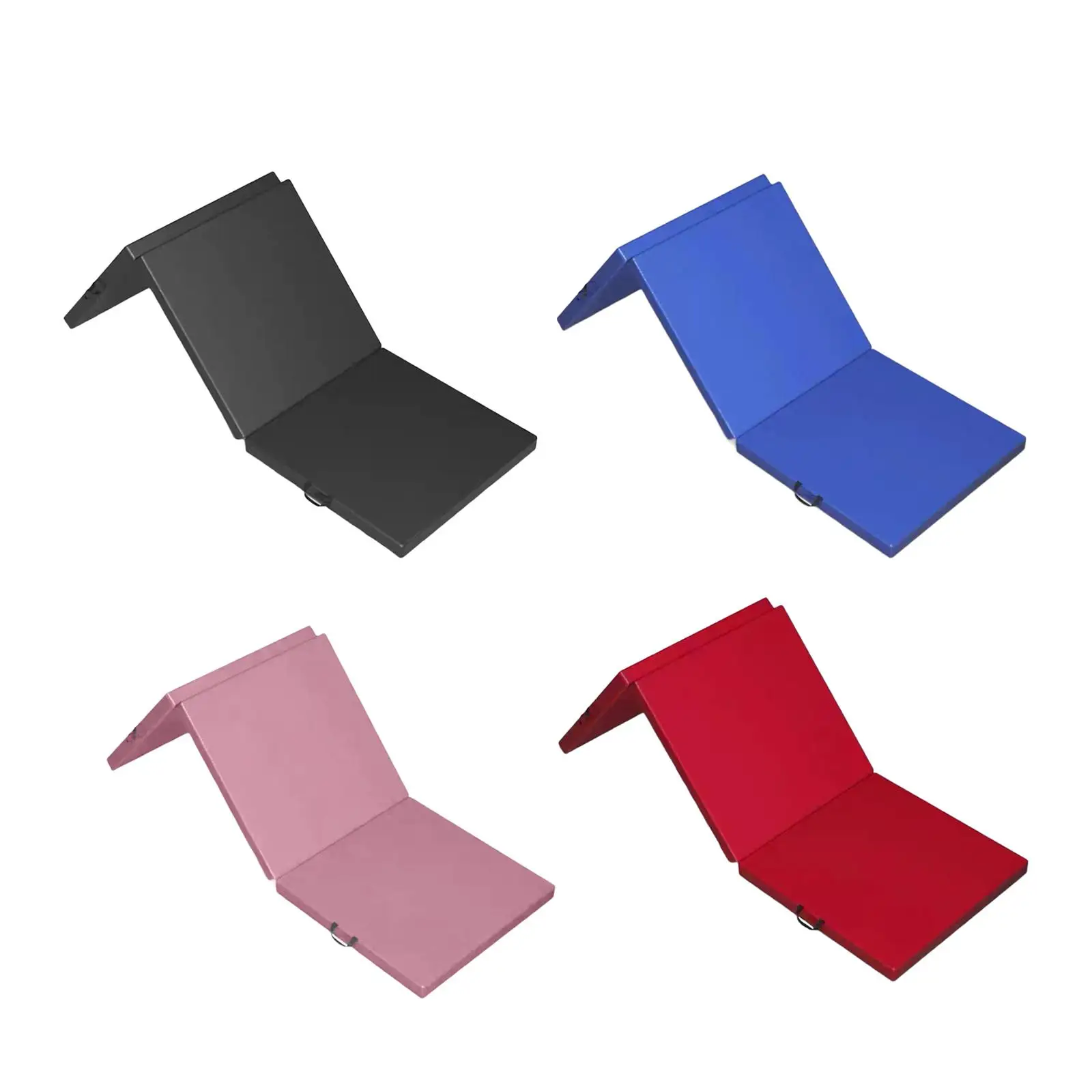 Folding Exercise Mat Foldable Yoga Mat Multifunctional 6'x2'x 2