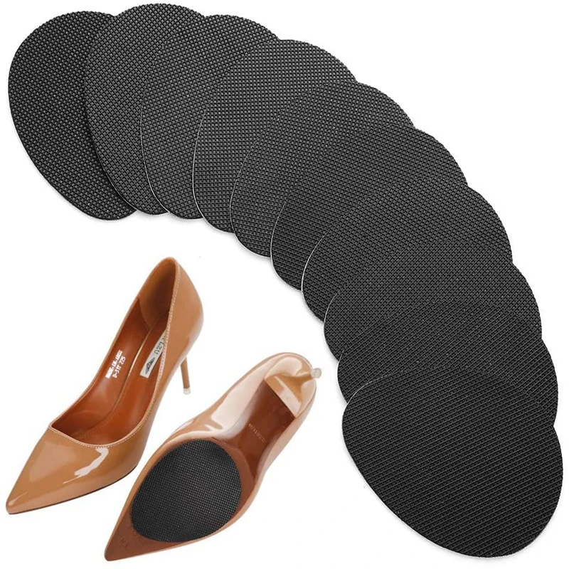Self-Adhesive Anti-Slip Pads Sandal Shoes Mat High Heel Sole Protector Rubber Cushion Insole Forefoot High Heels Sticker Pads