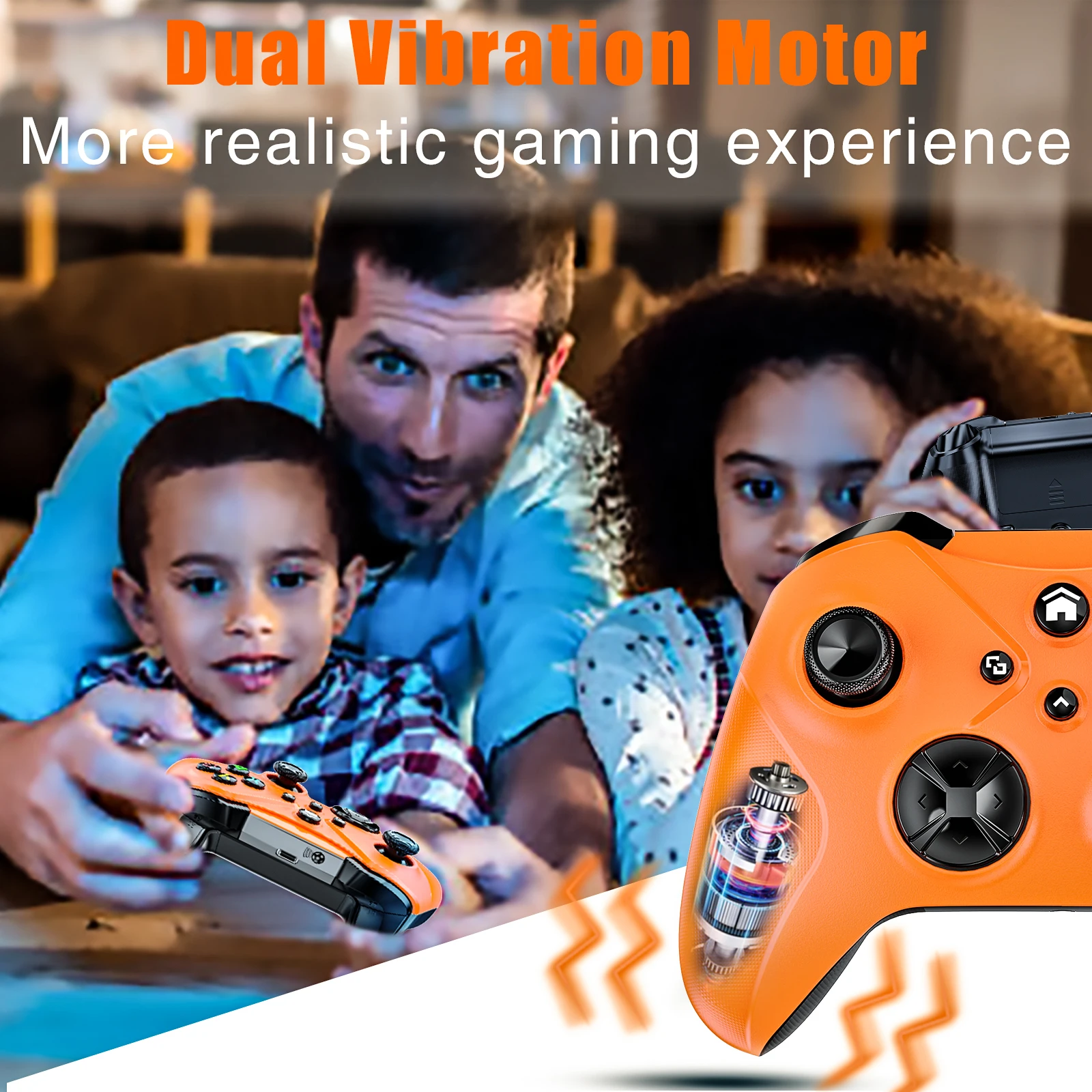 Xbox One ø X/S Ʈѷ    е ü, ̽ƽ  , PC/ȵ̵/ios ȣȯǴ 6 