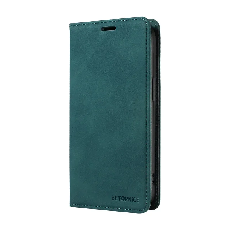 Enhanced Anti-Theft Wallet Flip Leather Phone Case with Card Holder