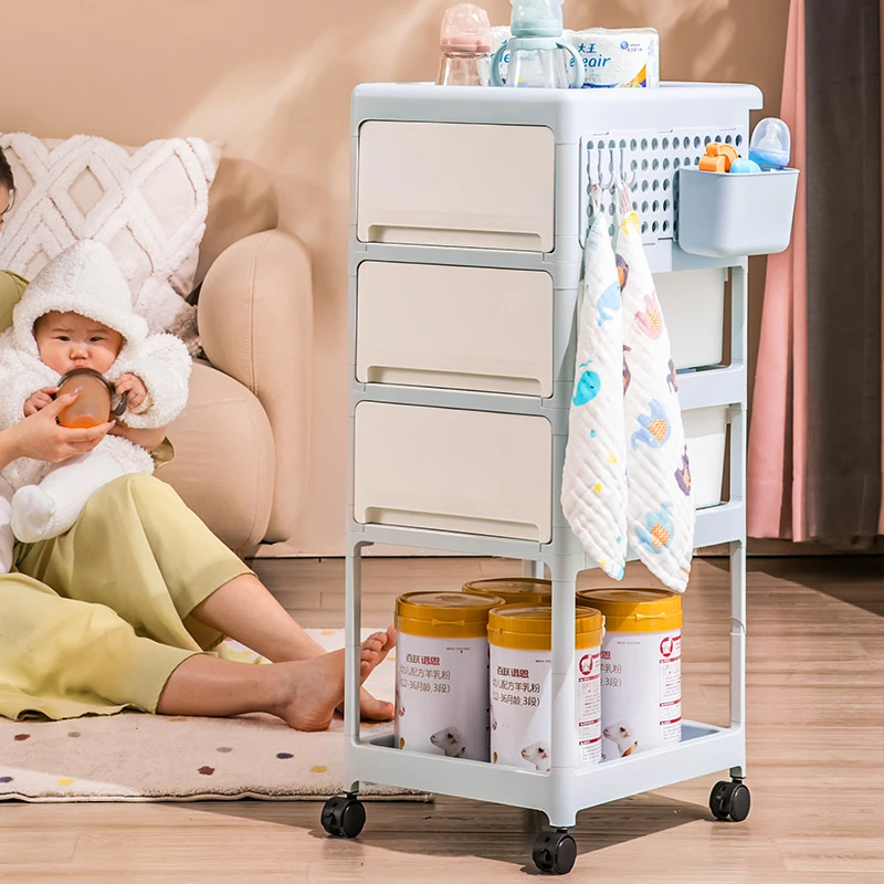 Gemiddeld Besmettelijk Misleidend Babybenodigdheden lade organisatoren trolley slaapkamer bed organizer plank  verwijderbare meerlaagse snackfles lade distributeur| | - AliExpress