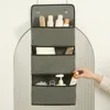 Hanging Bag Foldable Space Saving Non-woven Fabric Multi-layers Storage Bags Wall Mount Multifun-ctional Storage Hanging Bags 1