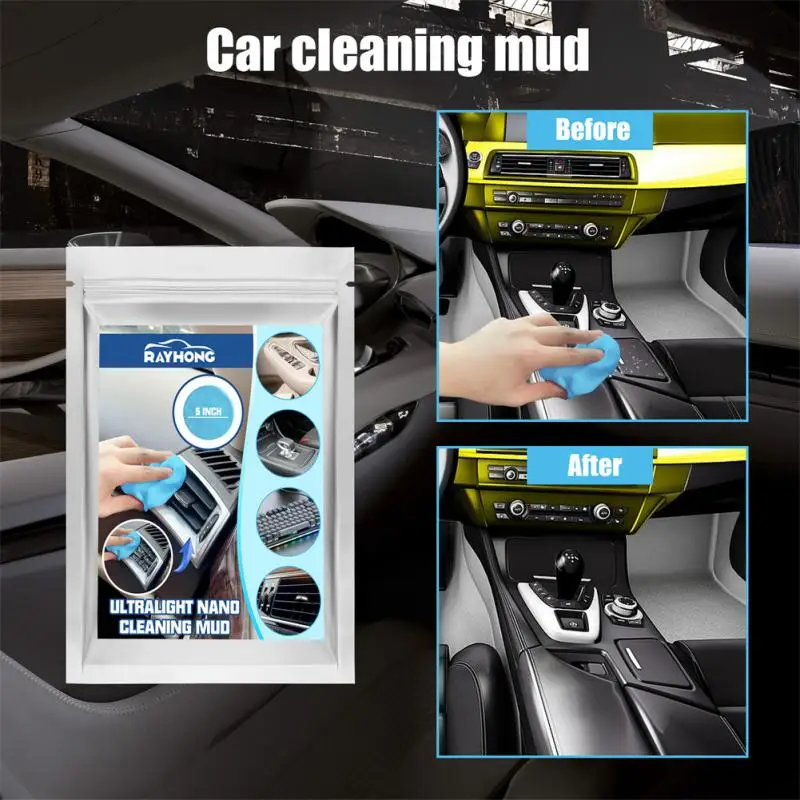 Car Cleaning Gel Reusable Keyboard Cleaner Gel Auto Air Vent Interior  Detail Removal Putty Cleaning Keyboard Cleaner Maintenance - AliExpress