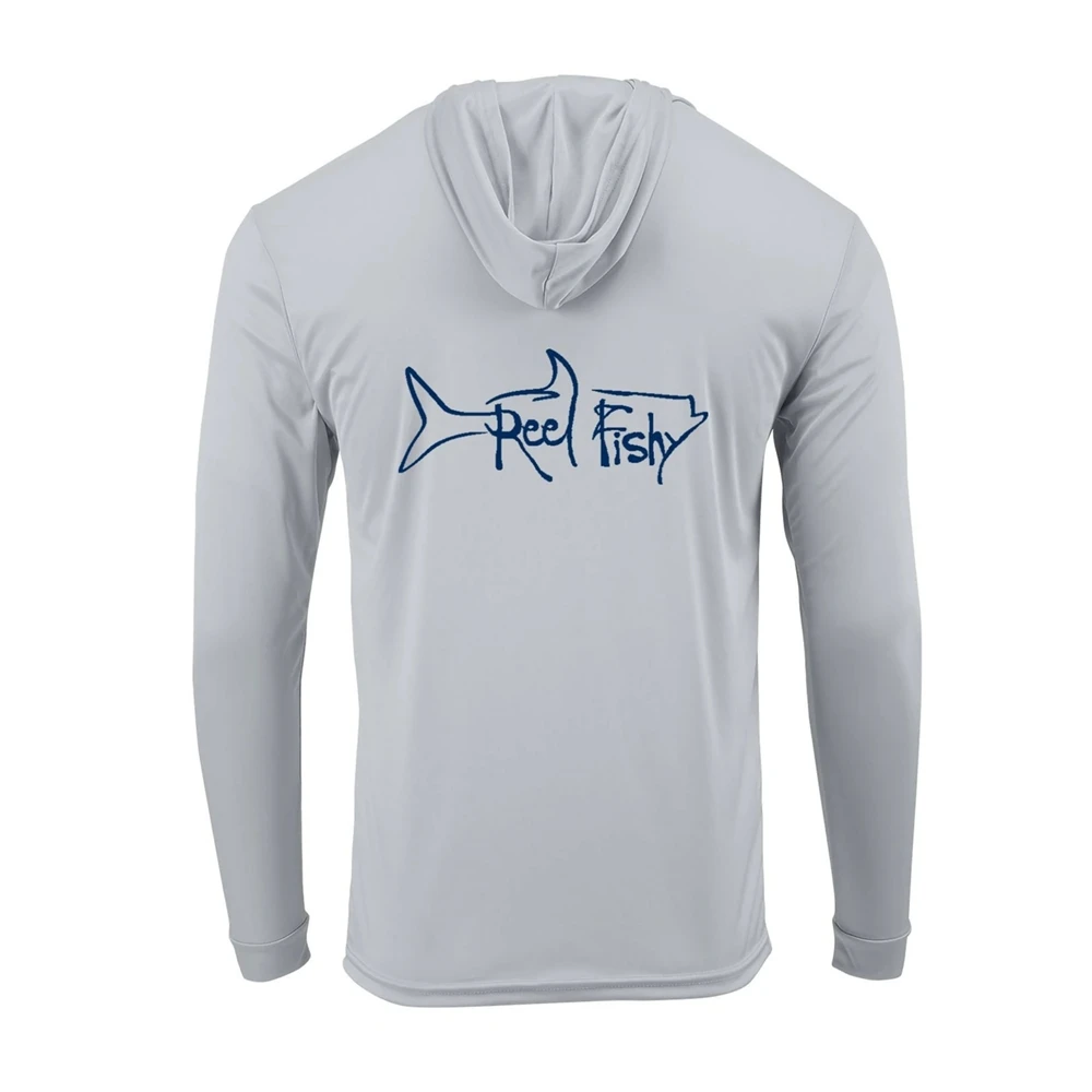 Reel Fish Apparel Men Fishing Wear T Shirt Hat Long Sleeve Jersey UV