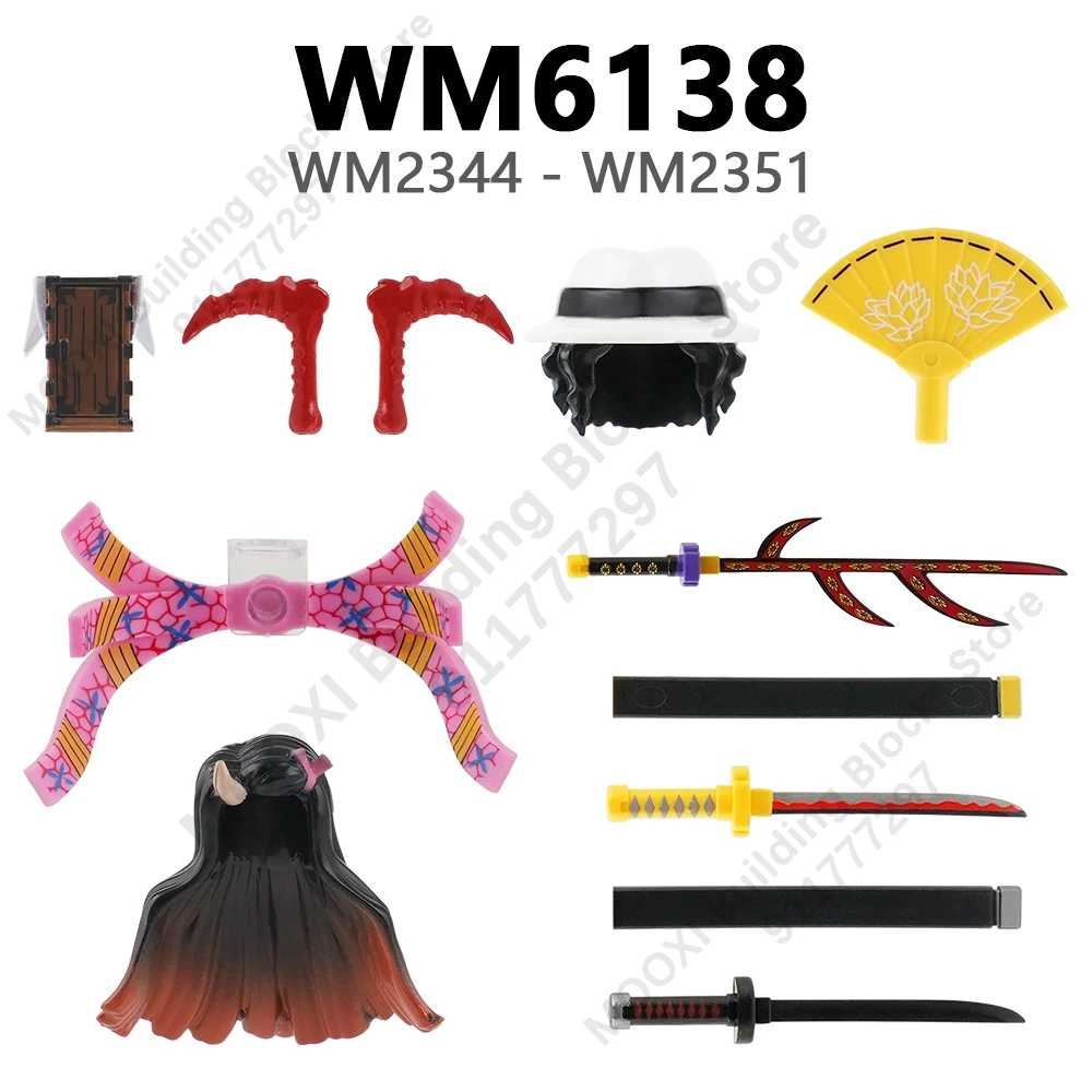 WM6218 WM6163 WM6162 WM6138 WM6137 WM6116 Action Figure Building Blocks For Details Please Refer To The Electronic Manual Bricks - Bilde 5
