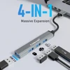 Lemorele 60cm 4Ports USB HUB OTG USB A 3.0 Adapter Multi Splitter Adapter Laptop Accessories For Xiaomi Lenovo Macbook Pro 2