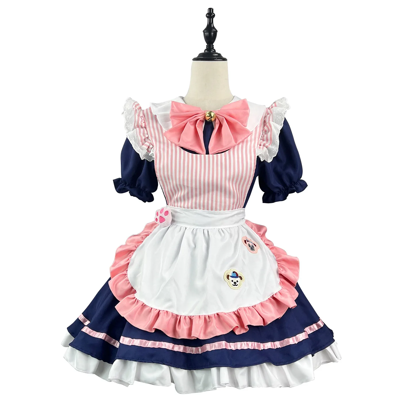 

Cute Lolita Cat Maid Dress Costumes Cosplay Cat Girl Maid Dress Suit For Waitress Maid Costumes