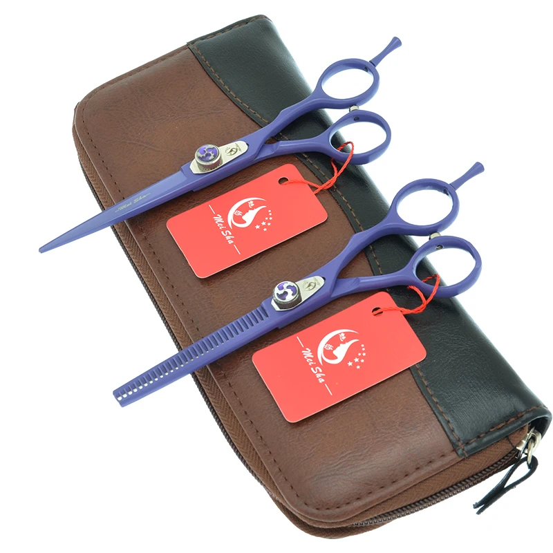 

Meisha 6 inch Japan Steel Professional Hairdressing Shears Barber Scissors Set Salon Hair Cutting Thinning Styling Tools A0105A