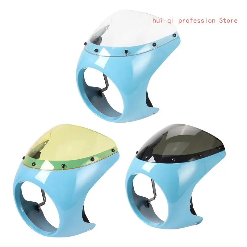 

Обтекатель ветрового стекла в стиле ретро, ​​дефлектор ветра, простая установка для мотоциклов H8WE