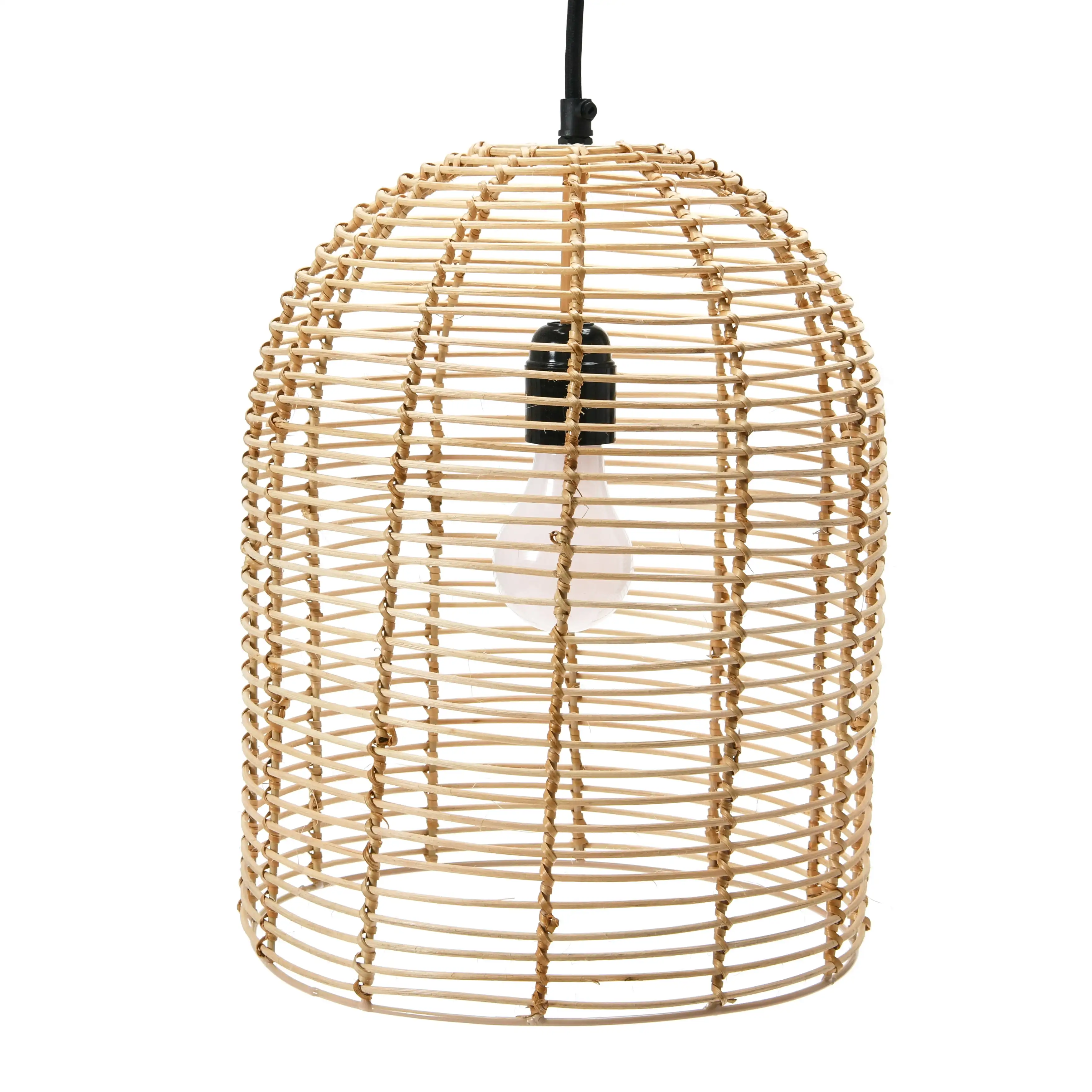 

Light Pendant KitchenCreative Co-Op Modern Boho Handwoven Rattan Pendant Light; Coastal Kitchen Lighting, Natural