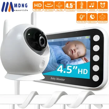 4.3 Inch Electronic Baby Monitor Video Nanny Security Protable Children Cameras Babyphone Bebe Feeding New Born Baby Items
