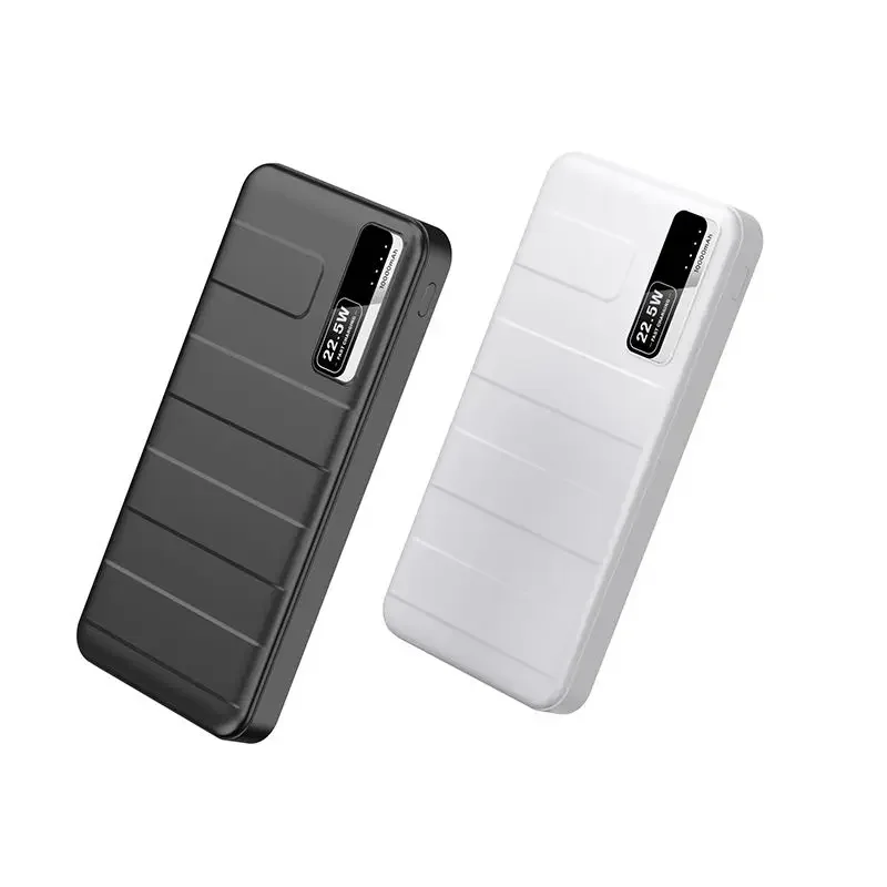 

Power Bank 10000mAh 22.5W PD 20W Fast Chargeing Charge External Battery Portable Power Bank With LED Flashlight LCD Display