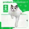 Heavy Duty Extra Thick Litter Pan Liners,Jumbo Drawstring Cat Litter Bags,Large Litter Box Liners 37x18inch 1/2/5 Rolls 4