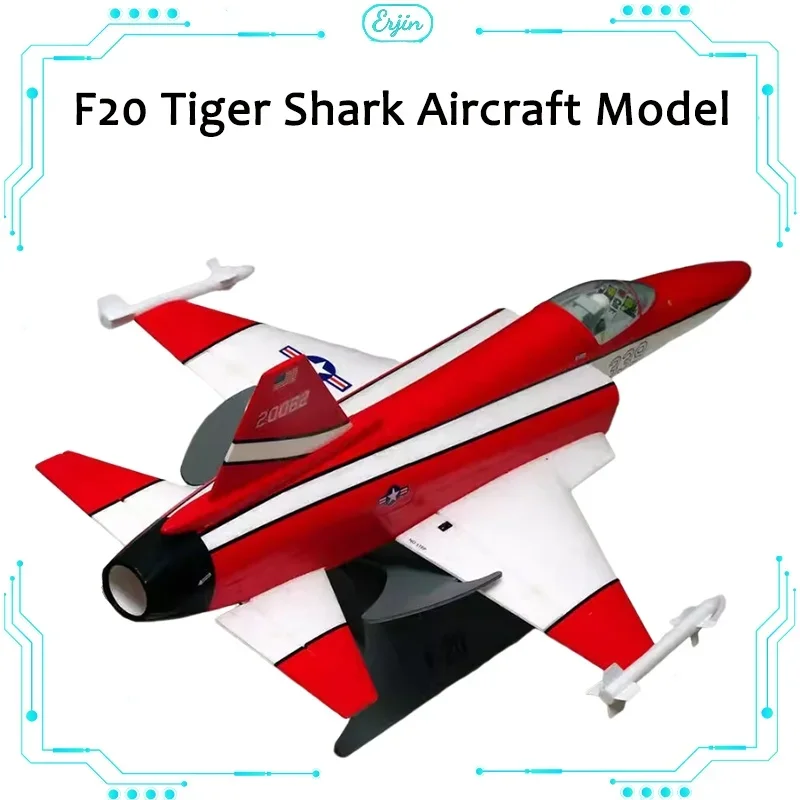 

Qingtian Model New Aircraft Model Qtmodel F20 Tiger Shark 50 Channel Imager Kit Empty Package Expert Diy Modified Machine