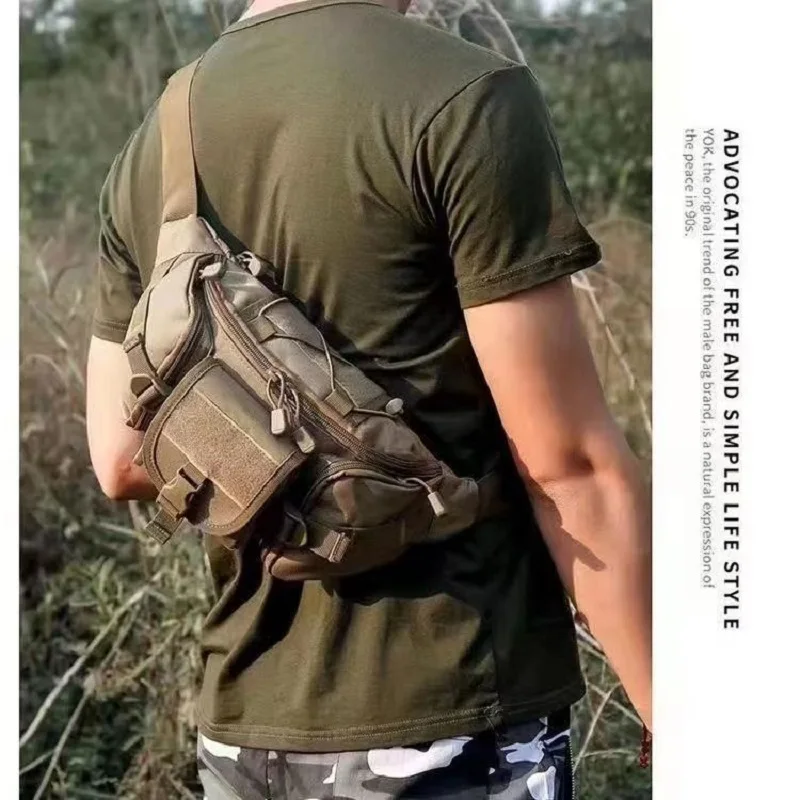 

Outdoor Fishing Special Waist Bags Portable Large-capacity Tool Storage Sports Bag Multi-function Cycling