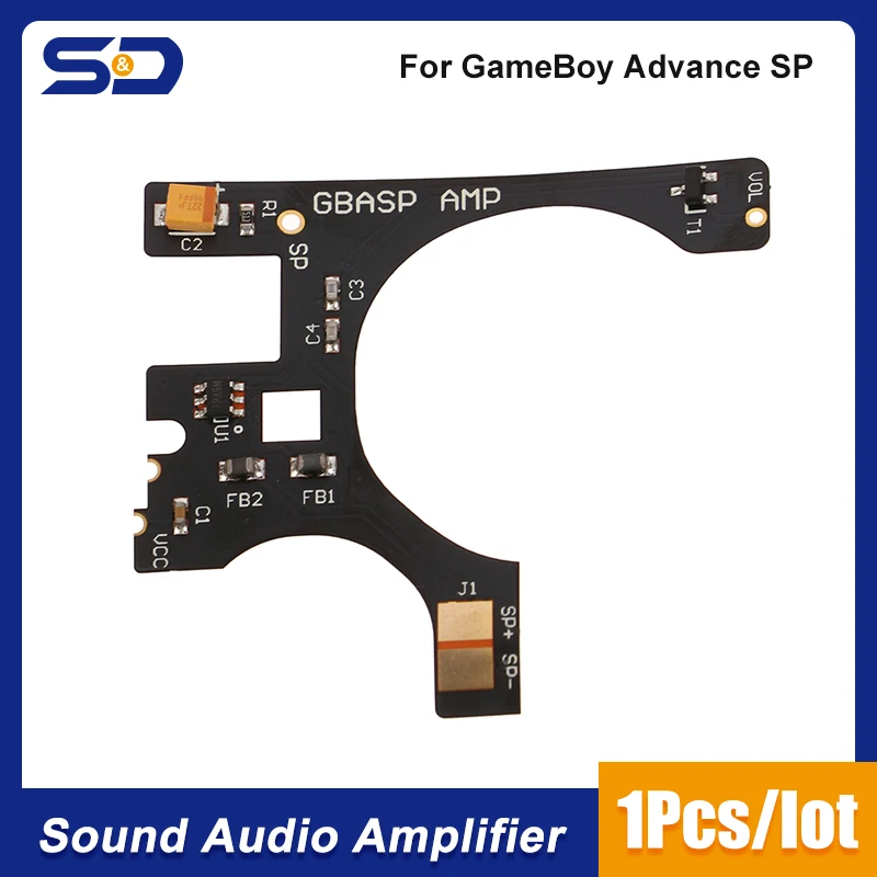 

1 шт. усилитель звука усилитель модуля усиления для GameBoy Advance SP для GBA SP AGS-001/101 плата