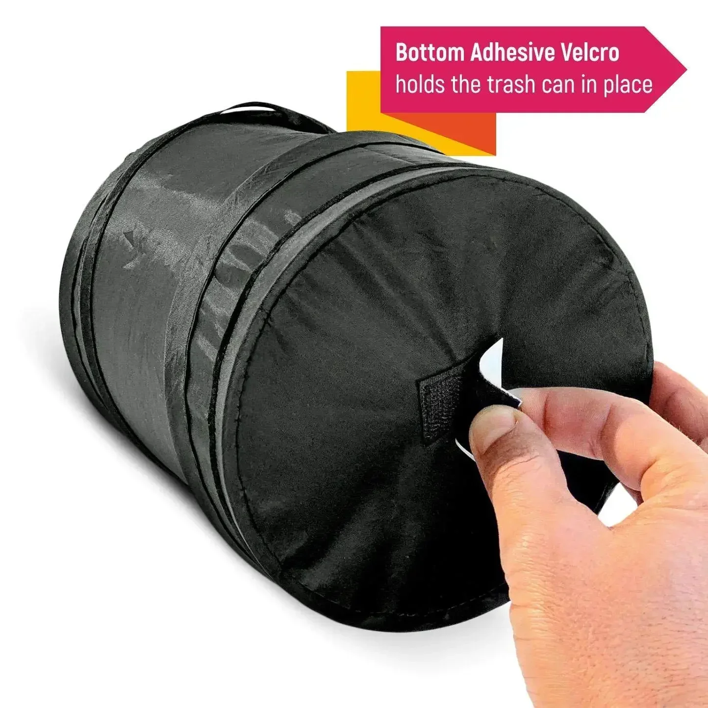 Coolinker Car Trash Can Portable Garbage Bin Collapsible Pop-up Water Proof Bag Waste Basket Bin Rubbish Bin 1 Pack car trash can
