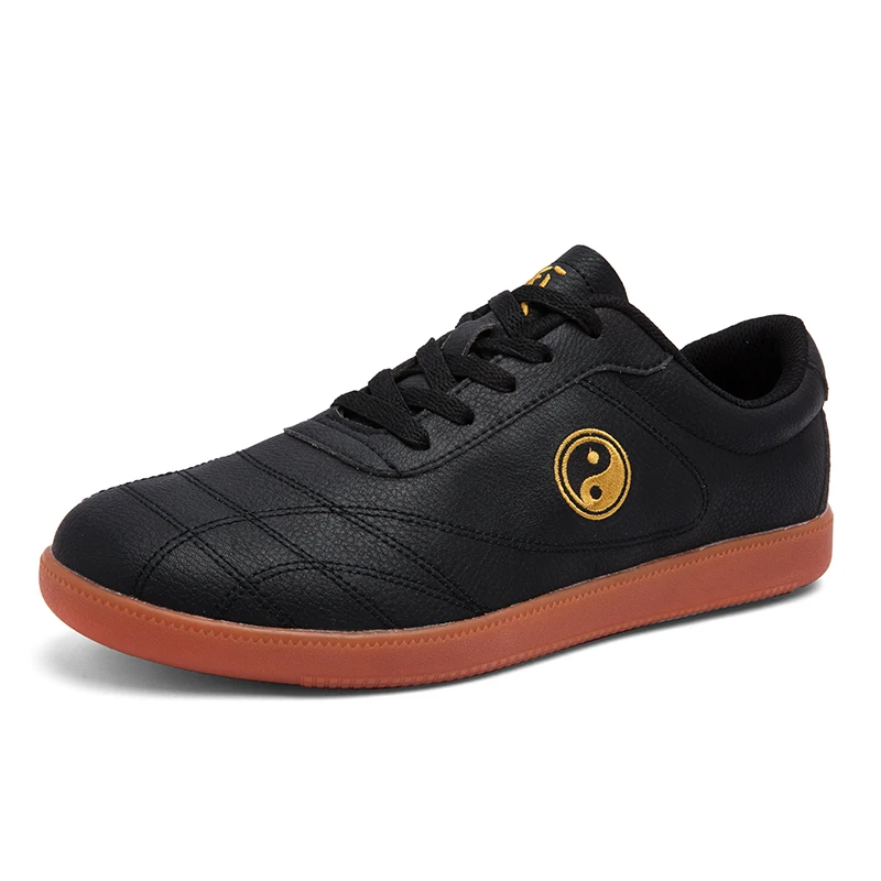 Tai Chi Shoes for Men Women Flexible Kung Fu Sneakers Flat Walking Wushu Martial Arts Shoes Outdoor Soft Sole Red Black martial arts shoes