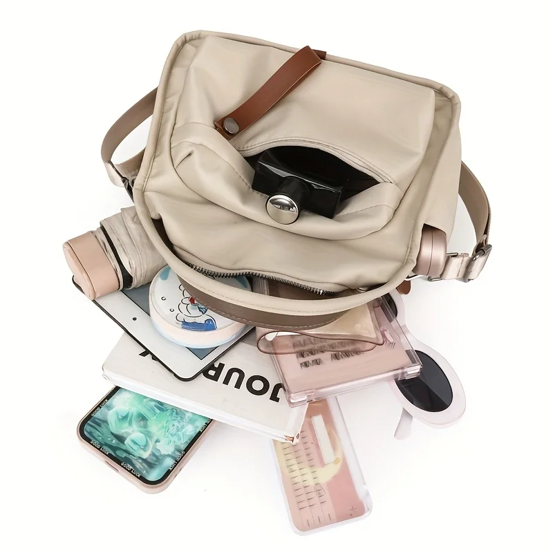 Fashion Women's Shoulder Bag Simple Multiple Pockets Crossbody Bag  Decorated With Tassels Handbags Daily Commuting