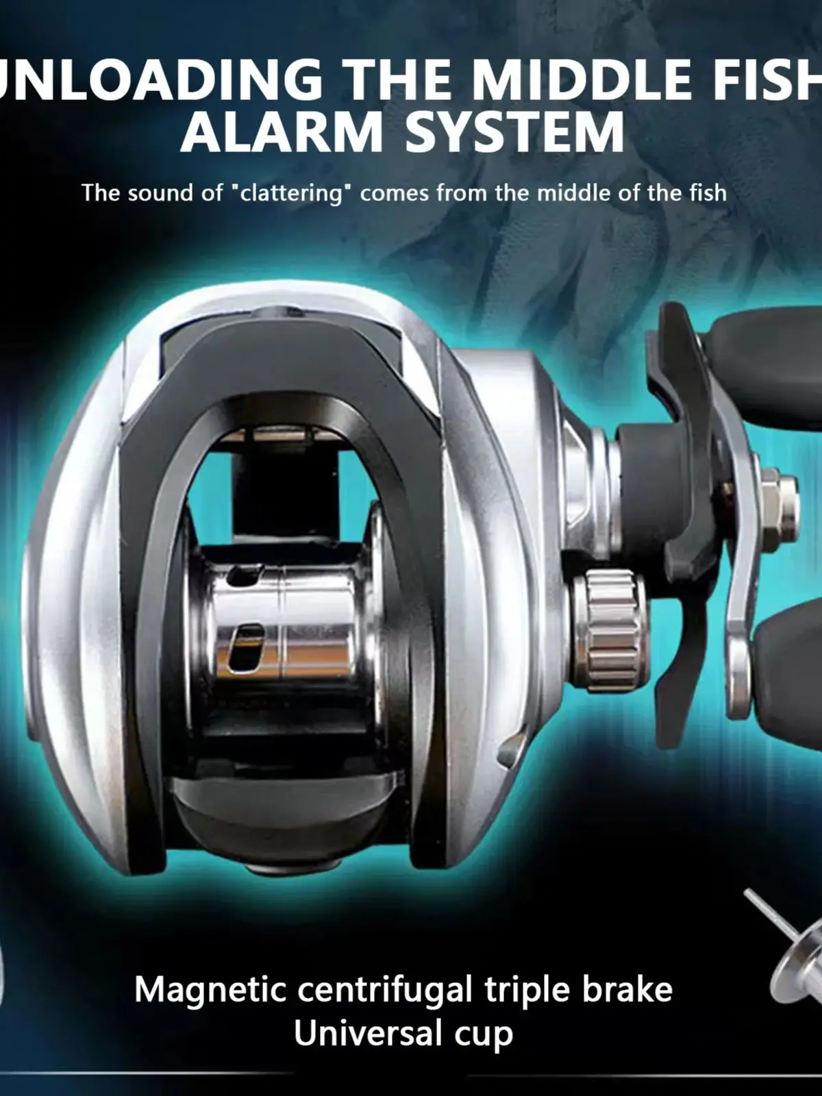 Metal Fishing Baitcasting Reel 2