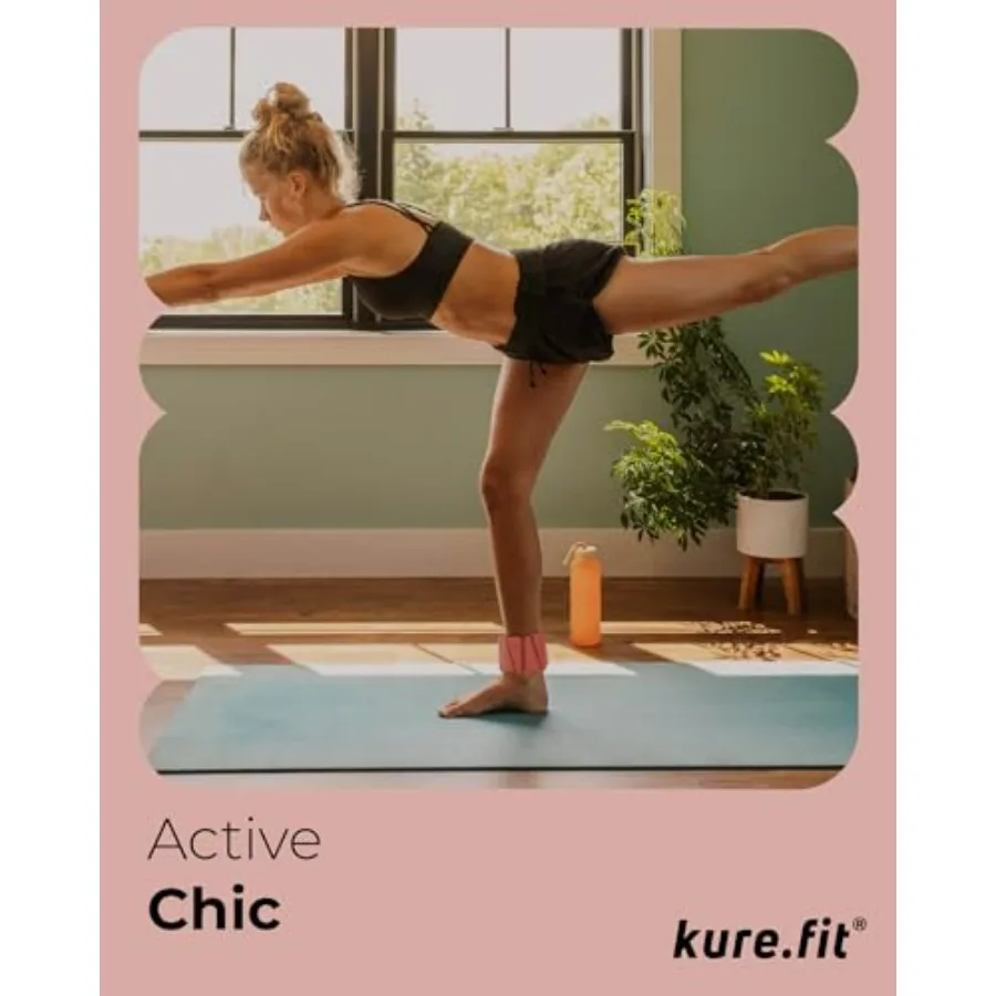 Adjustable Wrist & Ankle Weights Set 6-Pack (Black, Pink, Peach)