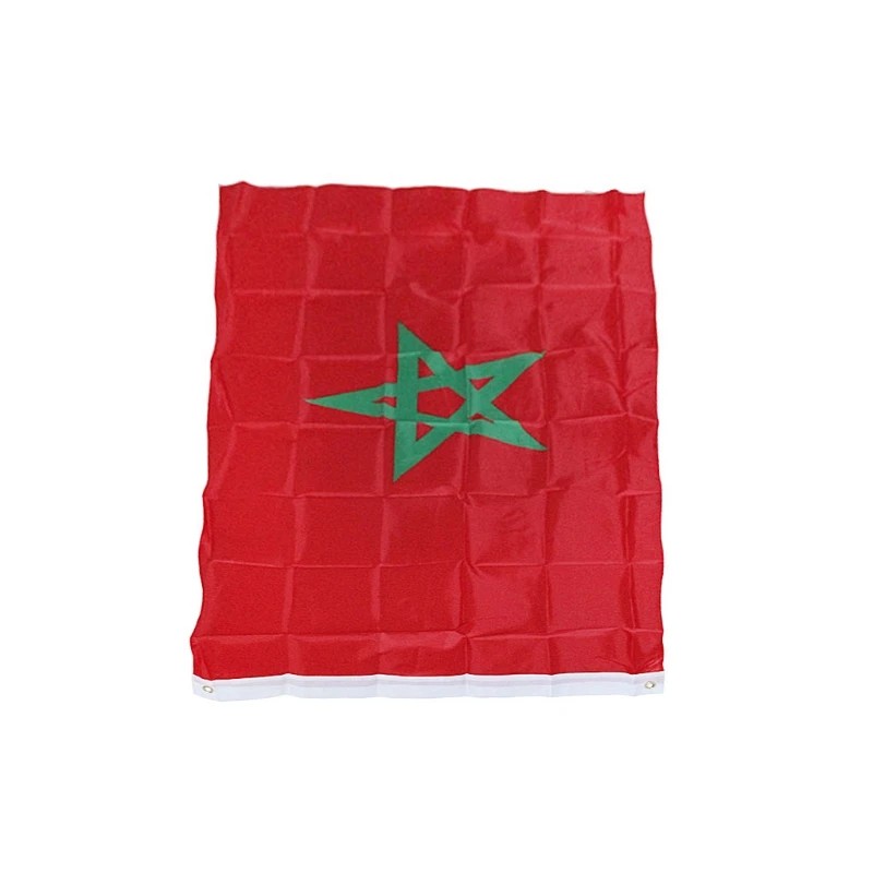 25UC 90x150cm Morocco Garden Moroccan National Banners For Sports Events