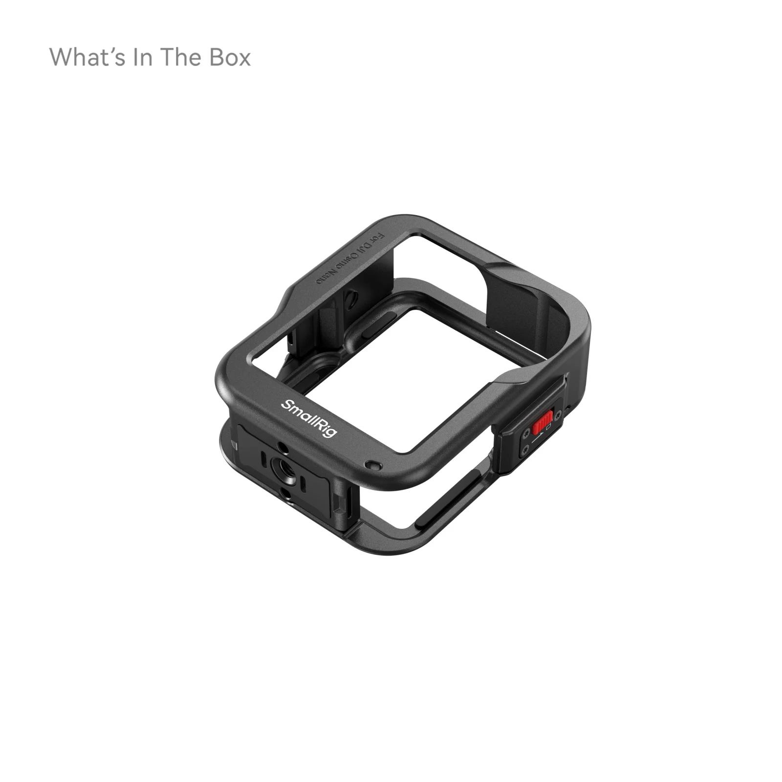 SmallRig 5759 Full-Cover Cage for DJI Osmo Nano Action Camera with 1/4" Thread,A
