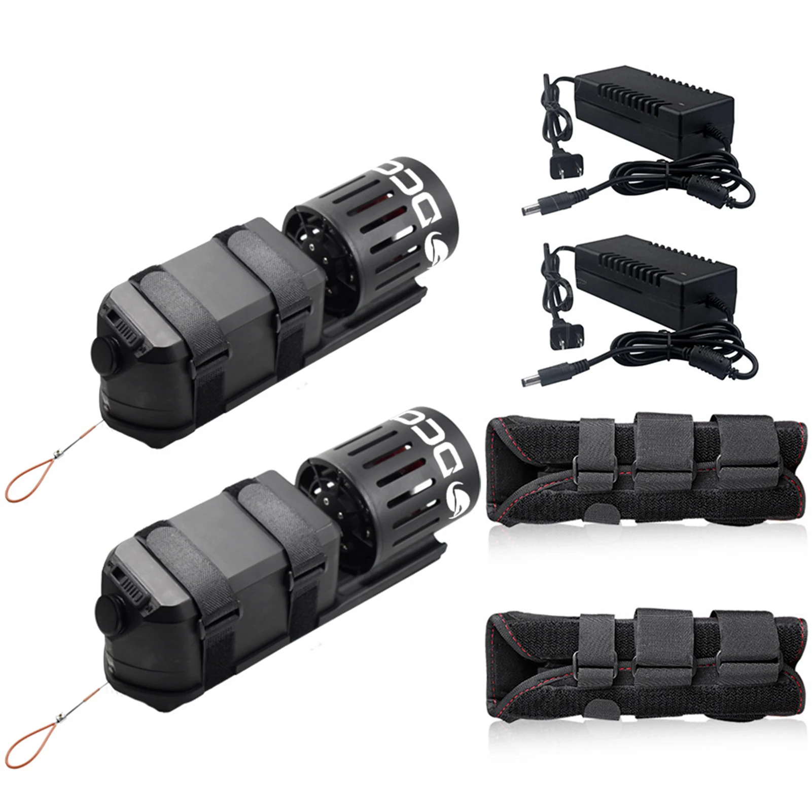 2 Pz/1 Pz Scooter Subacquei Elettrici Sea Scooters 20M Impermeabile Scuba Diving Gear Snorkeling Nuoto Attrezzatura Ausiliaria