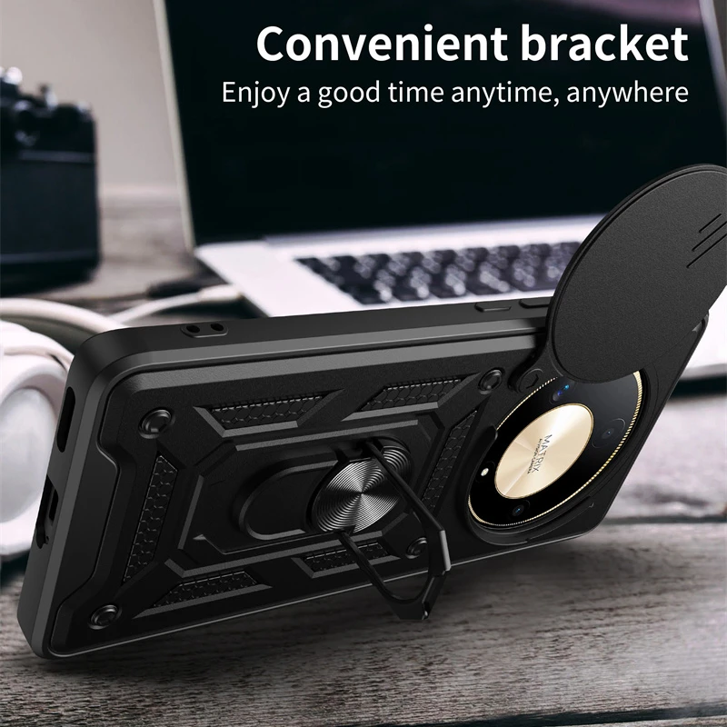 Premium Armor Case with Lens Protection Ring
