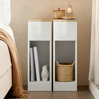 SoBuy FBT111x2 Прикроватная тумбочка, 2 комплекта с выдвижным ящиком, пружинная кровать, диван, столик, 2 предмета, приставной столик, узкая прикроватная тумбочка