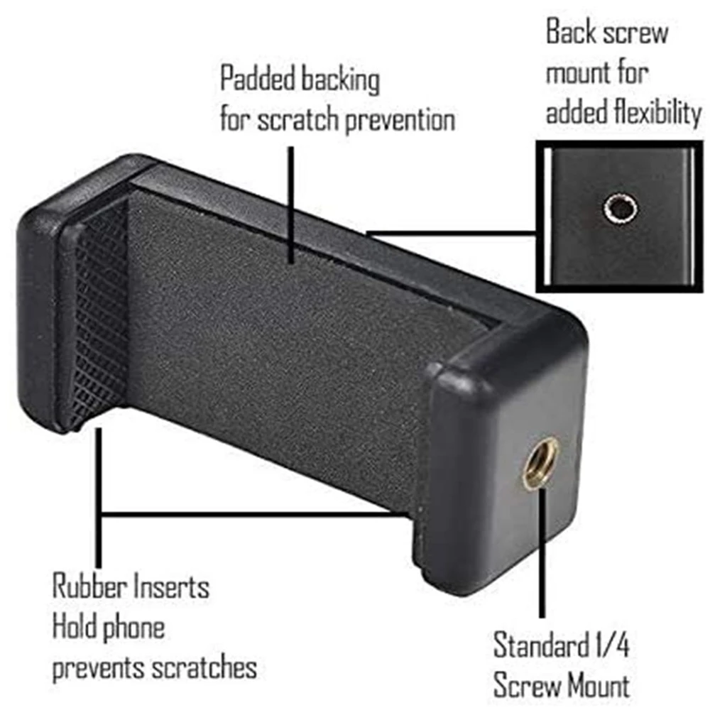 유니버설 브래킷 전화 홀더 삼각대 스탠드 아이폰 삼성 마운트 태블릿 클립 SmartphoneTripod 핫슈 슈팅 어댑터