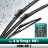 Silicone & rubber LHD&RHD Front & Rear Wiper Blades Set For Kia Venga MK1 2009 - 2019 Windshield Windscreen Window Brushes 1