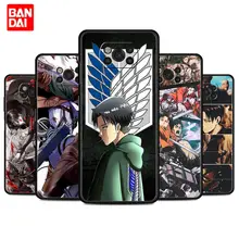

Attack On Titan Levi Ackerman Case for Xiaomi Mi Poco X3 NFC F3 Redmi Note 9s 9 9A 9C 8 10 11 9T 8T 10T K40 Pro Plus Bag Cover