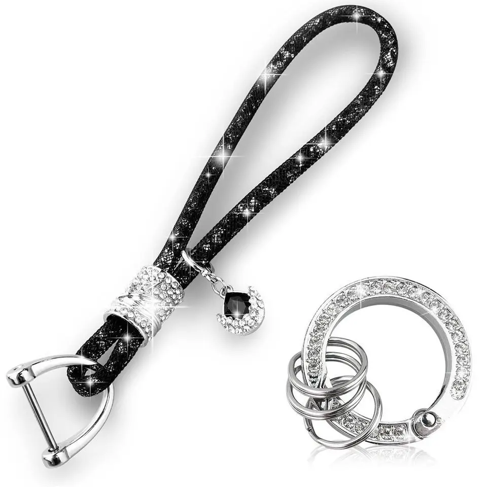 Portachiavi Con Cristalli Per Donne,Charm per Borsa e Chiavi Portachiavi Con Cristalli Per Donne,Charm per Borsa e Chiavi