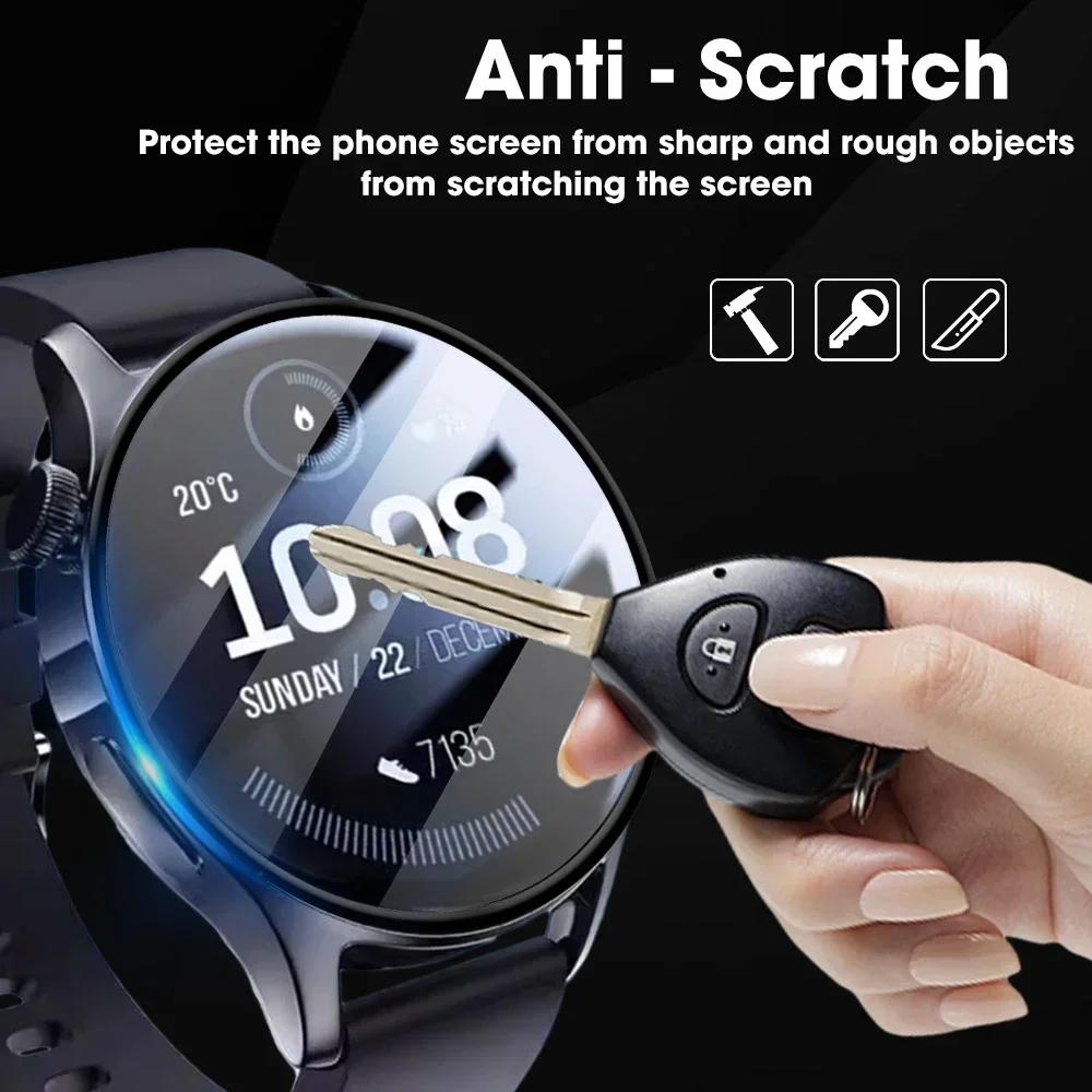 Clear Soft Full-Cover HD Screen Protector with Anti-Fingerprint