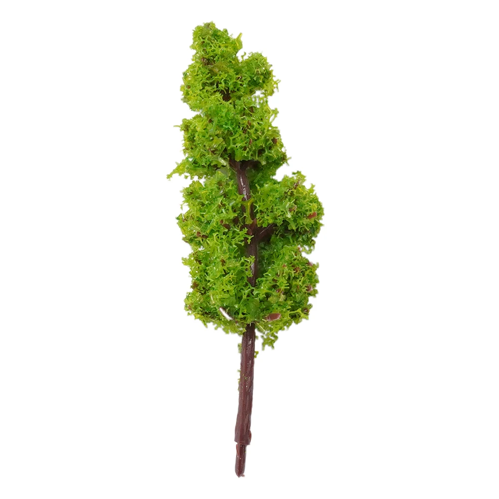 Model Trees 20pcs Train Artificial Miniature Tree Scenery Railroad Decoration Building Landscape Accessories Toys For Kids model trees