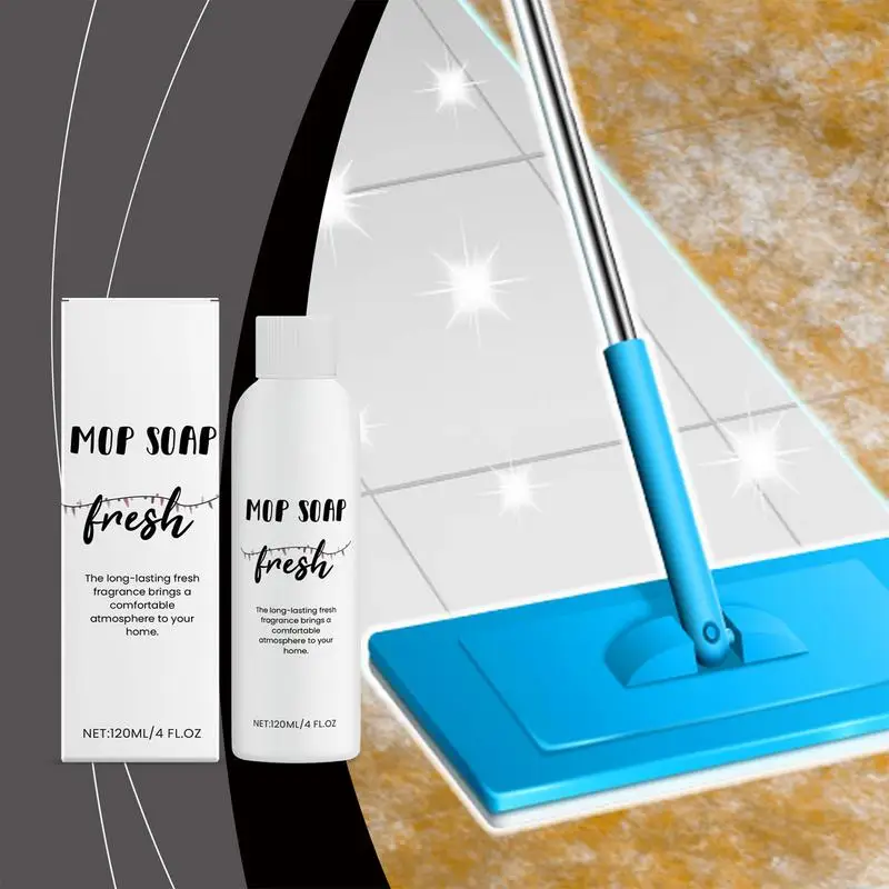 Mop Soap Scented Liquid Floor Cleaner Portable Effective Multipurpose Stains Remover For Sinks Countertops