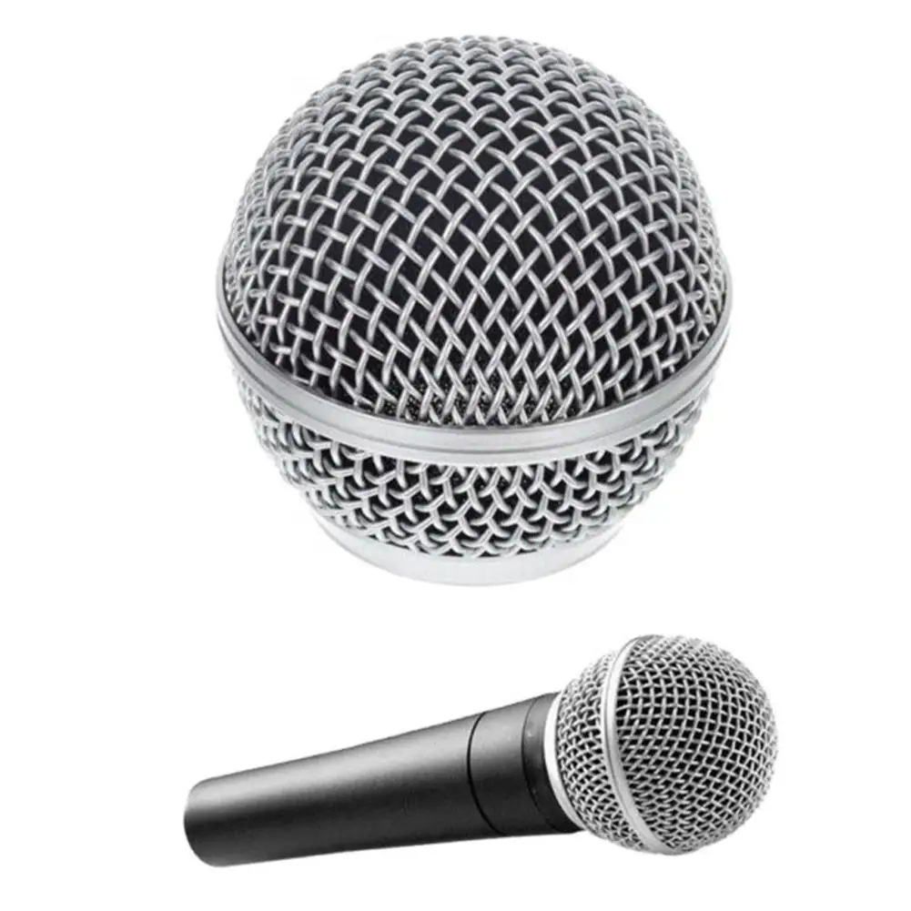 Steel Microphone Grill Mesh Head Accessories for Handheld Microphones